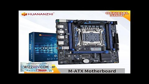 HUANANZHI X99 P4F LGA 2011-3 XEON X99 Motherboard support Intel E5 V3 Review