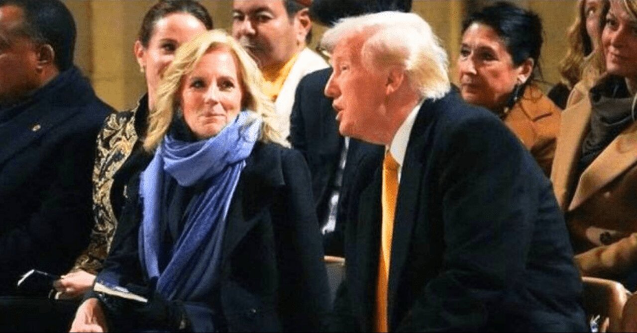 Jill Biden Reveals What She Really Told Trump During Viral Moment Following His