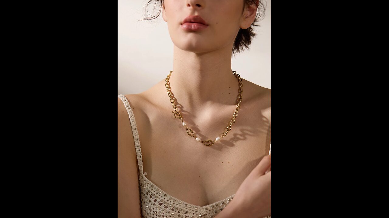 Gold plated necklace\bracelet set