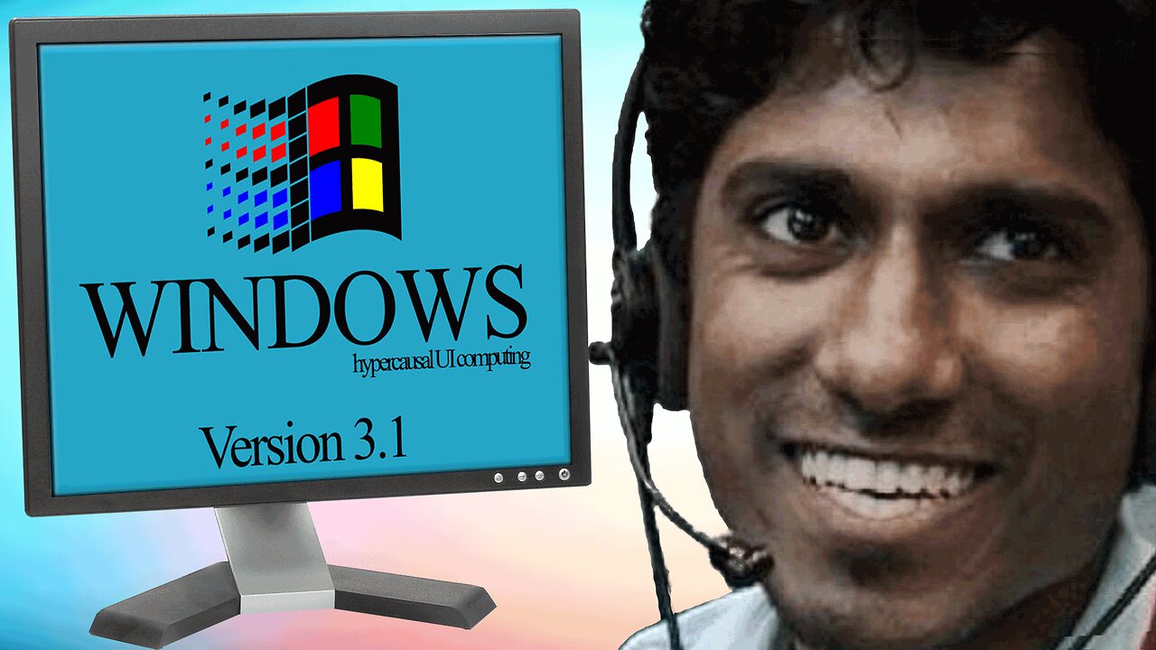Scammers VS Windows 3.1 FULL UNEDITED CALLS!
