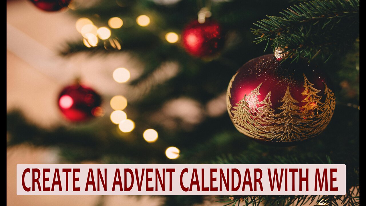 Create an advent calendar with me Day 1