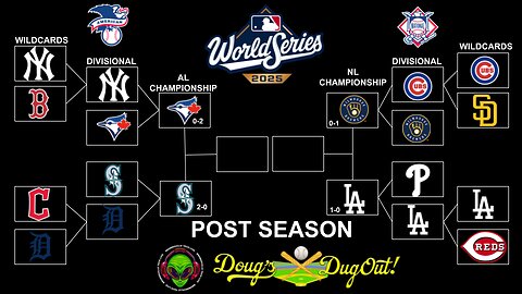 MLB American League and National League Championship Games - Doug's Dugout! - Ep. 8
