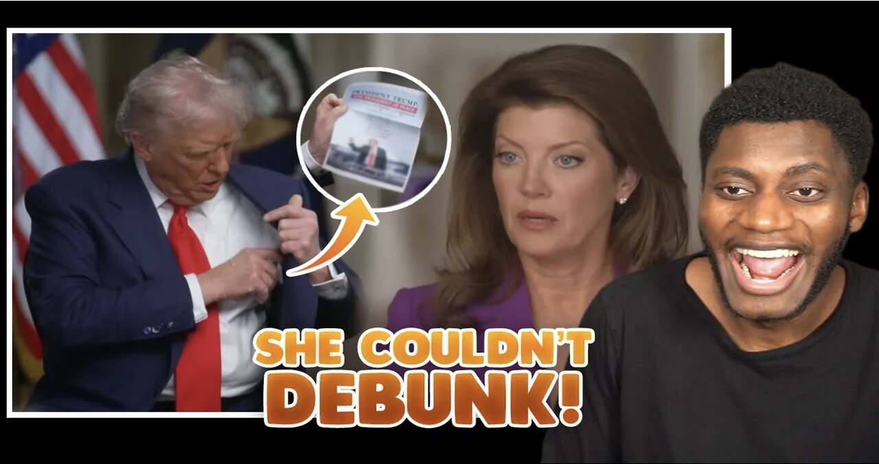 The 60 Minutes Host Was STUNNED When Trump Literally Brought Receipts!!!