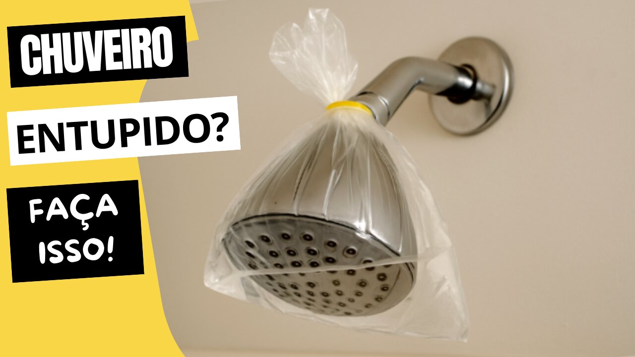 Como Limpar Chuveiro Entupido com Vinagre Passo a Passo Fácil e Rápido