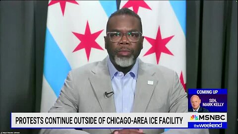 Chicago Mayor Johnson: ‘The President of the United States of America Has Declared War on Poor People’