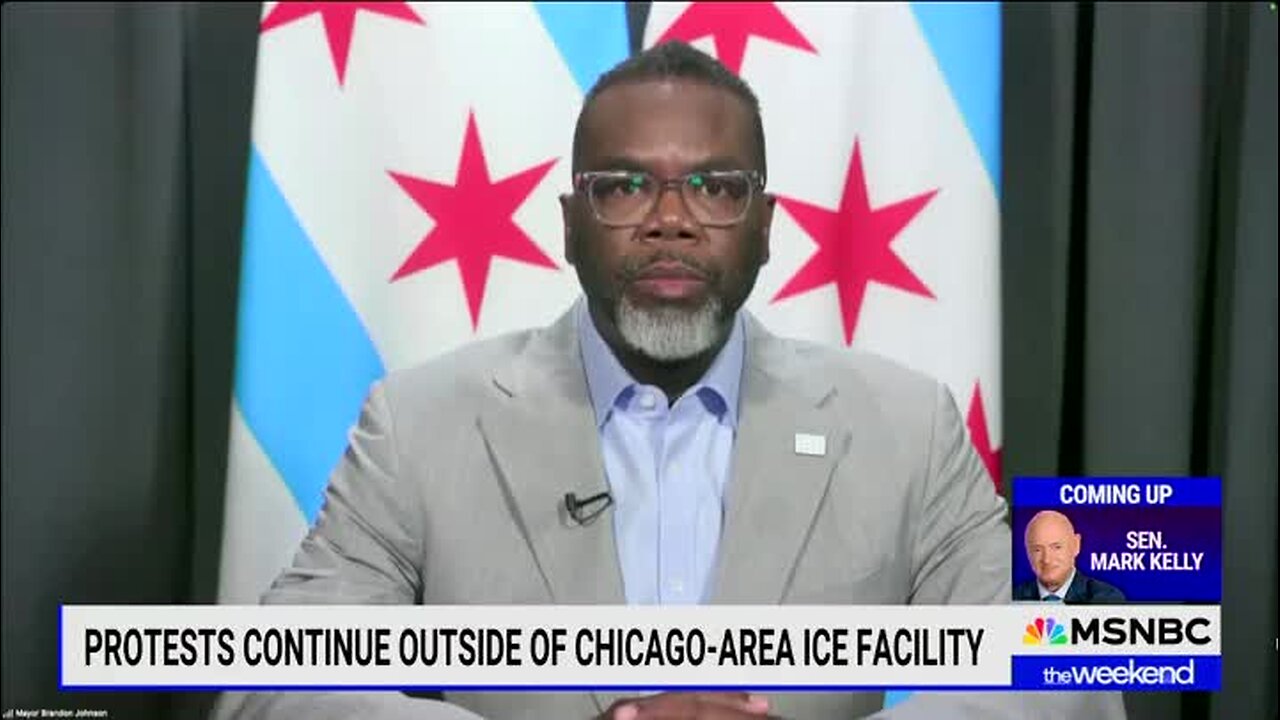 Chicago Mayor Johnson: ‘The President of the United States of America Has Declared War on Poor People’