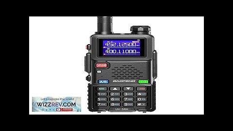 Baofeng UV-5RH 5W Tri-band EU Walkie Talkie 1.77inch Screen Large Range 2500mAh Review