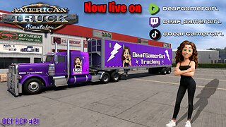🔴 [FR/ENG] 🚚 Woman Driving Big Rigs in American Truck Simulator Live 🚚 !wheel💜 Oct RCP #21