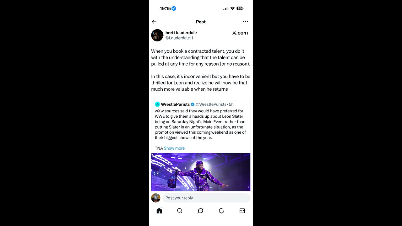 GCW Boss Defends Leon Slater & Fans BLAME WWE… Totally Wrong! #shorts