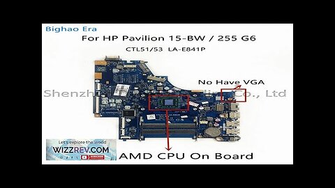 For HP Pavilion 15-BW 15Z-BW Laptop Motherboard With E2 A4 A6 A9 Review