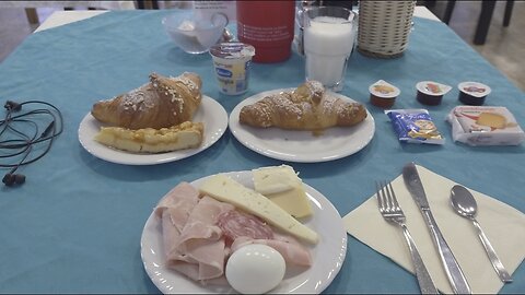 LA MIA COLAZIONE A BUFFET - HOTEL ROMA, MARINA DI MASSA, TRATTAMENTO MEZZA PENSIONE COLAZIONE E CENA