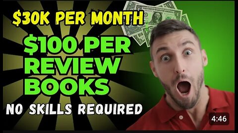 Learn how to make money online by reviewing books on websites!