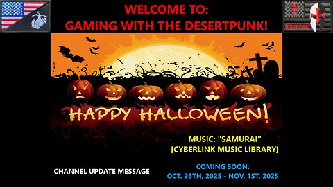 Channel Update Message [OCT. 26TH, 2025 – NOV. 1ST, 2025]