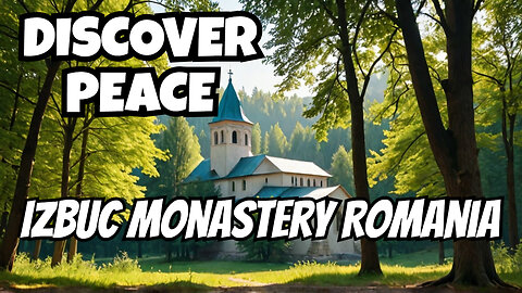 Discover the Serenity of Izbuc Monastery, Romania 🌲✨