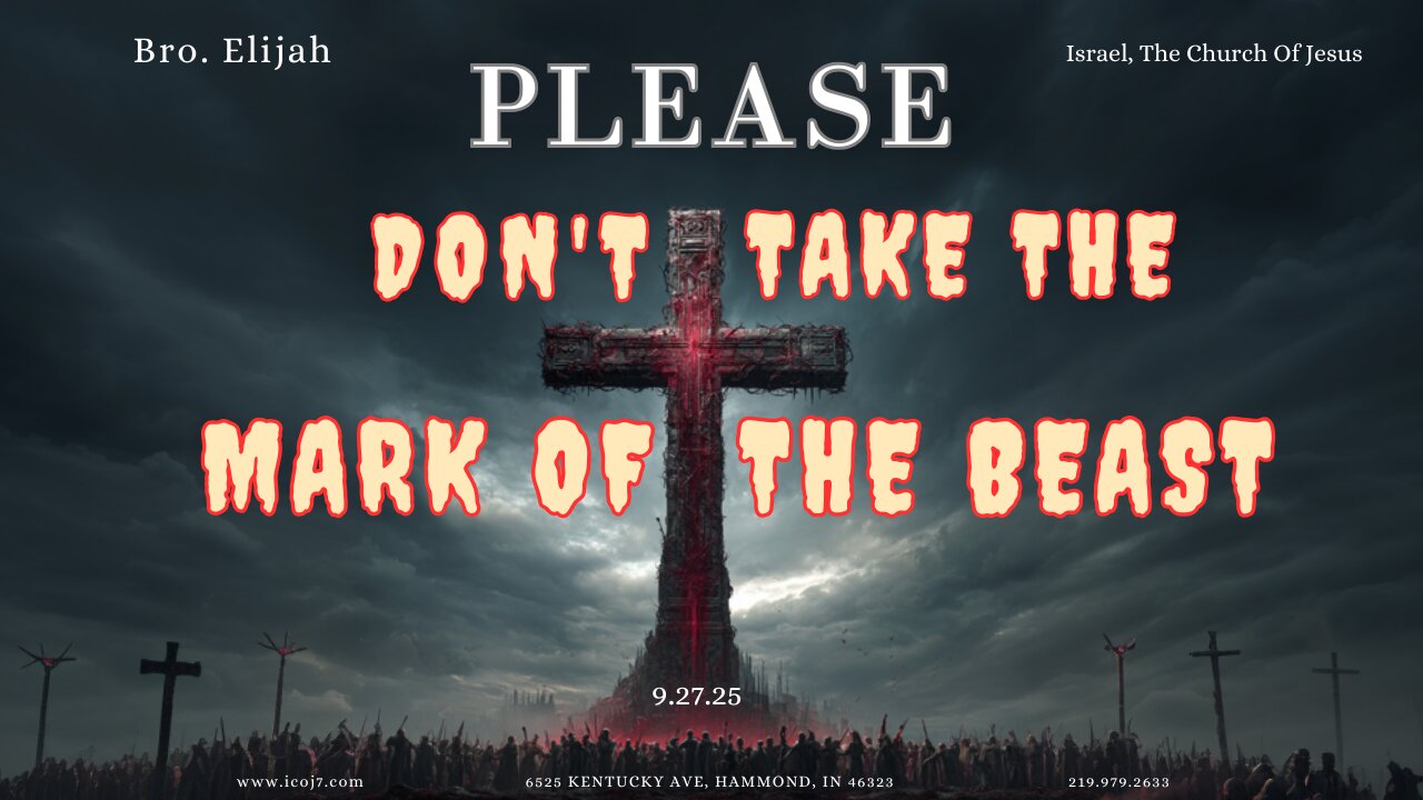 PLEASE DON'T TAKE THE MARK OF THE BEAST