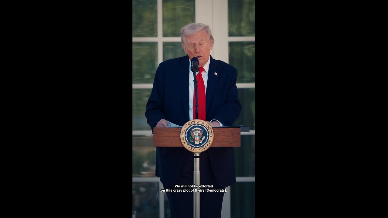 Democrats need to vote for the clean, REOPEN our government President Donald J.Trump