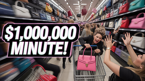 I Gave People $1,000,000 To Spend In JUST 1 Minute!