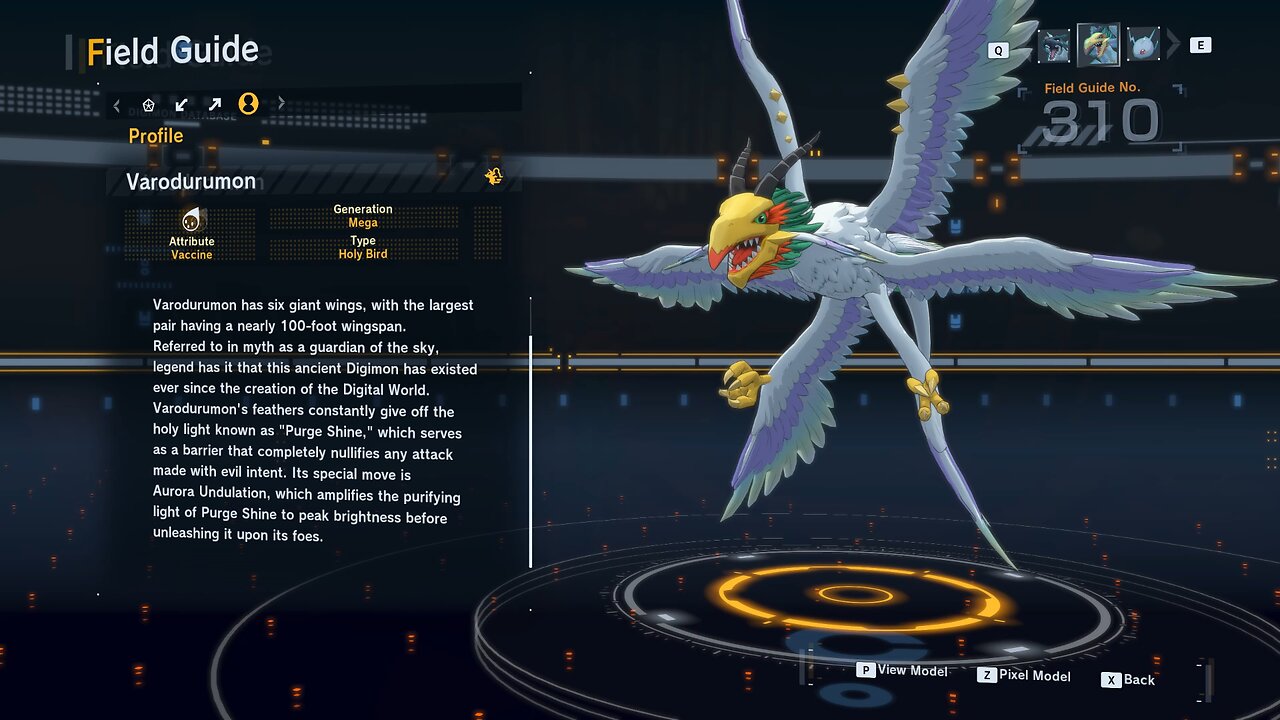 varodurumon all digivolution/de-digivolution/profile Digimon Story Time Stranger