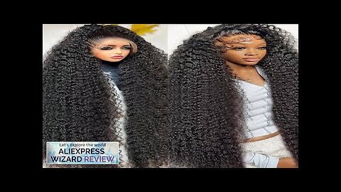 300% Density 40 46 Inch Deep Wave 13x6 HD Lace Front Human Review