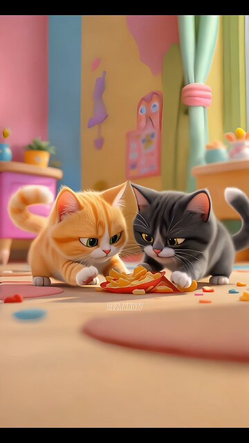 When You Try to Share Food with Your Sibling!