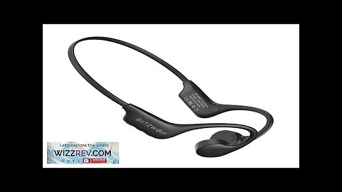 BlitzWolf® BW-BTS8 bluetooth Earbuds Bone Conduction Earphone Built-in 32GB Memory IPX8 Review