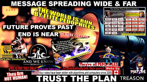 1.9.26: TRUST THE PLAN, Insurrection act, Future proves past, the END is NEAR, Pray!