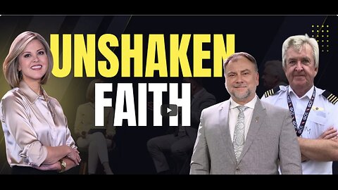 Artur Pawlowski with Megan Basham of the Daily Wire and Graham Hood, the Pilot who said No!