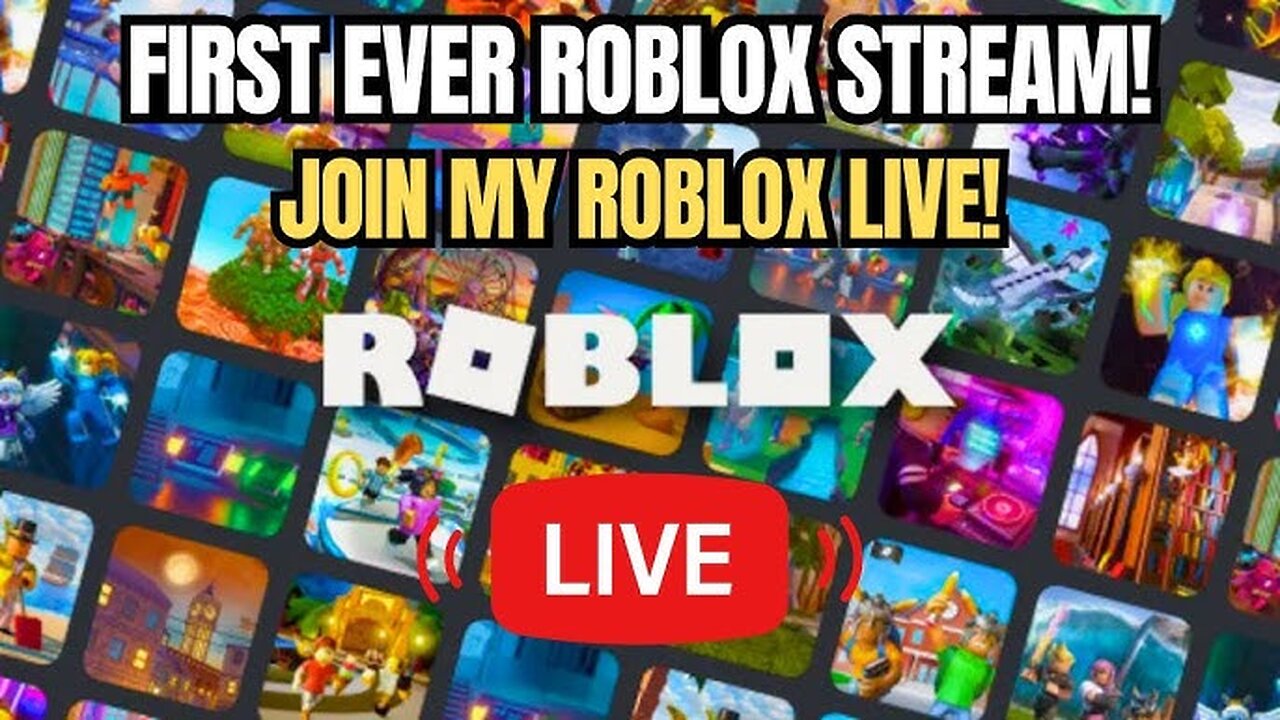 (FIRST LIVESTREAM PLAYING ROBLOX WITH SISTER!!)