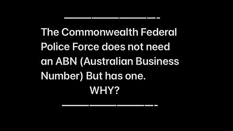 Government agencies do not need Australian Business. So why have one?