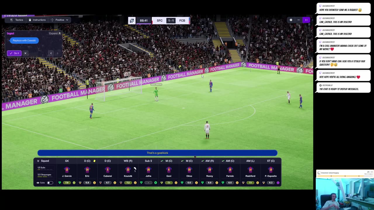 FC Barcelona s.1, fighting for League Title