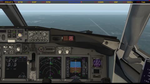 Landing in West Palm Beach (KPBI)