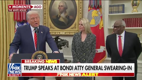 BREAKING: Pam Bondi sworn in as attorney general