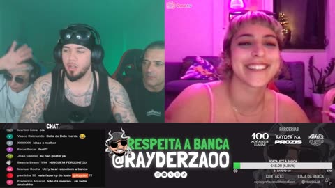 Rayder, Sandrinho e Pai Sandro encontram a Bella no Chat PT - Video Completo