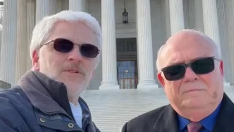 WA D.C. Short #5 Join Eagle Saving Nations (Dr. H & Fred selfie in front of SCOTUS)