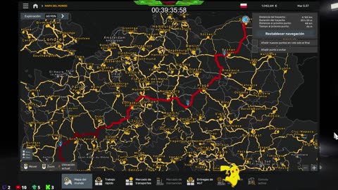 2K QHD 60FPS | EURO TRUCK SIMULATOR 2 | +6000KM | FINLANDIA - PORTUGAL | MERCEDES GLS | TOP SPEED