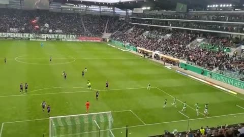 St Gallen vs Lugano 3-0 (penalty Lukas Gortler) (German area vs Italian area)