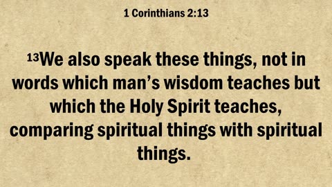 1 Corinthians 2
