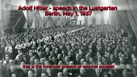 Adolf Hitler - Speech in the Lustgarten - Berlin, May 1, 1937