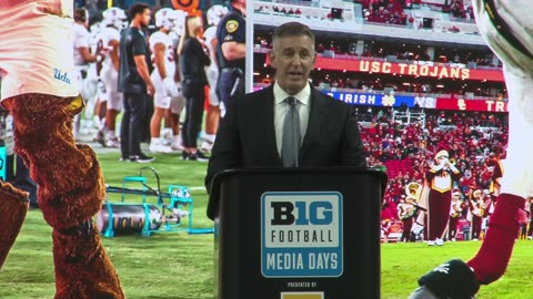 Big Ten Commissioner Tony Petitti Big 10 Football Media Day 2024