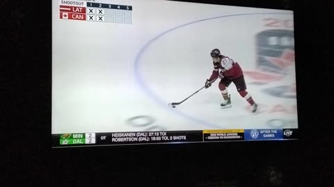 Latvia upsets Canada in overtime shootout