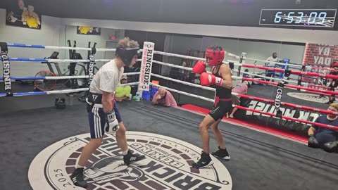 Joey sparring Carlos 3. 10/7/25