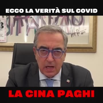 Gasparri - Il Covid è stato creato in Cina? Se sono loro i responsabili, paghino! (27.01.25)