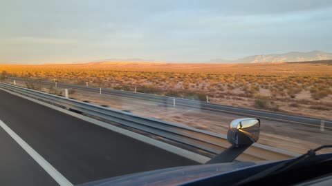 Trucking atop of the Mesa.