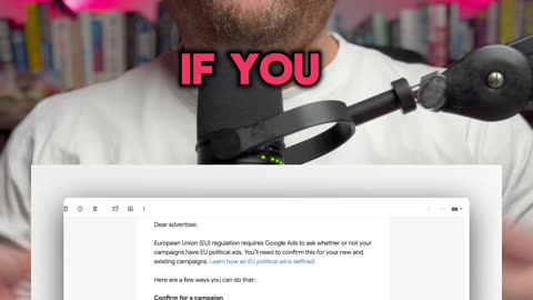 How to Confirm EU Political Ads Setting in Google Ads