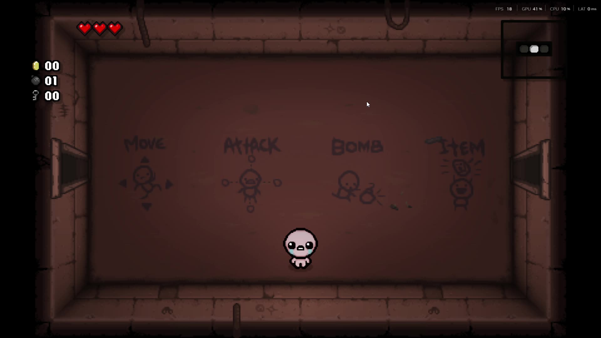 binding of issac first playthrough