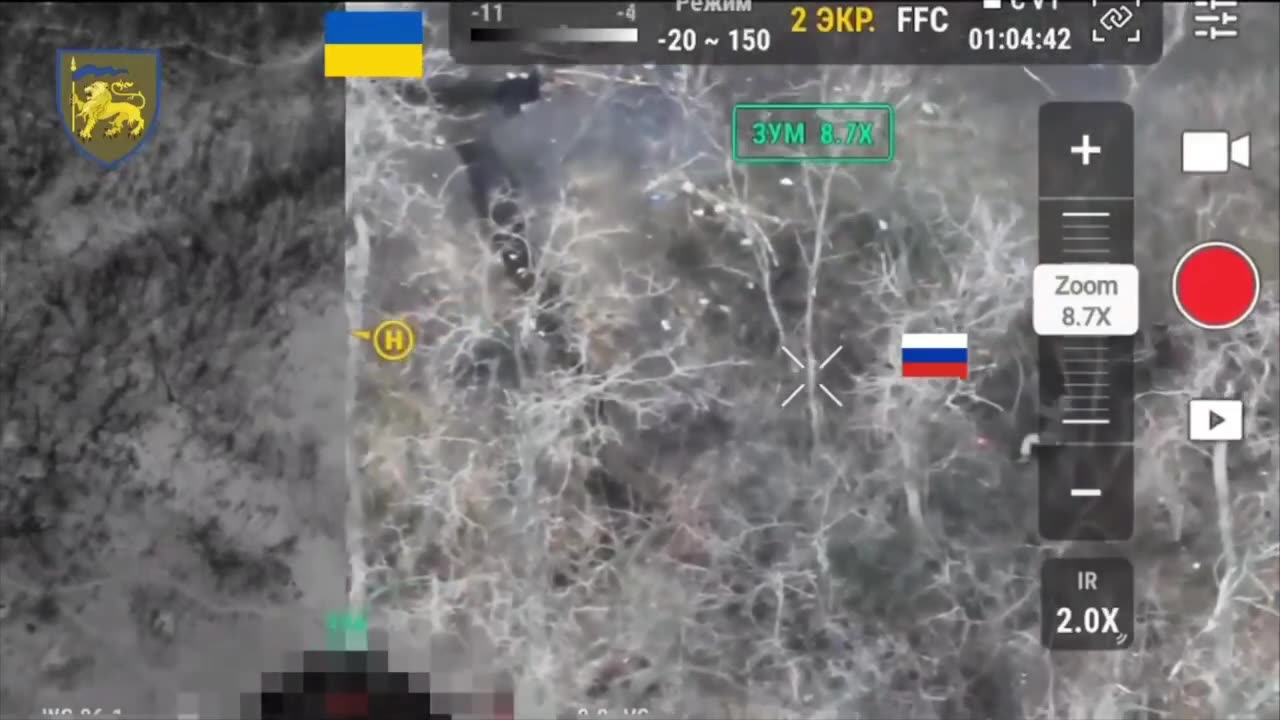 1-on-1 close combat between Ukrainian soldier of the 60th Motorized Rifle