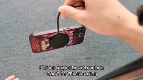 “Qi 15W Magnetic Wireless Charger – Fast & Convenient Charging ⚡📱”