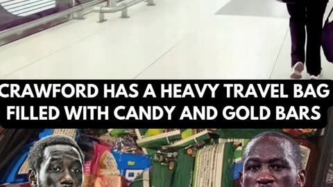 Terence Crawford pulls up in Istanbul a City in Turkey.