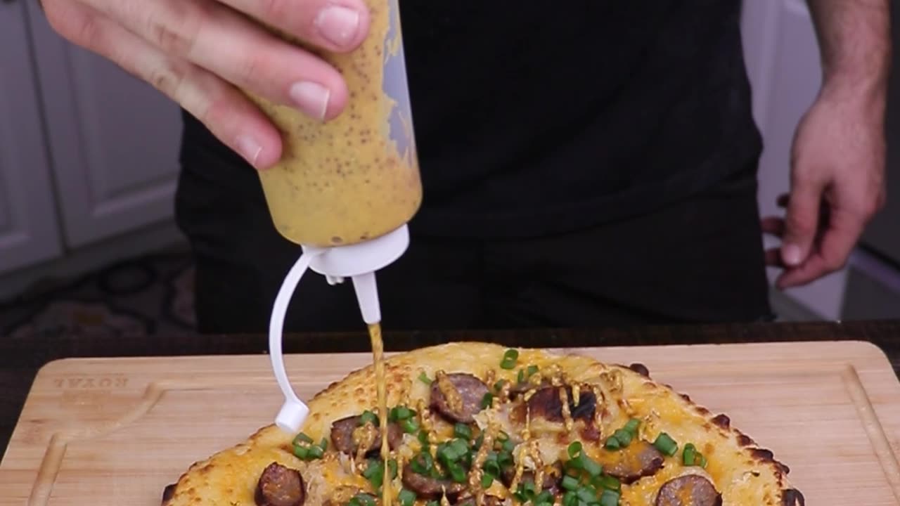 Bratwurst & Sauerkraut Pizza