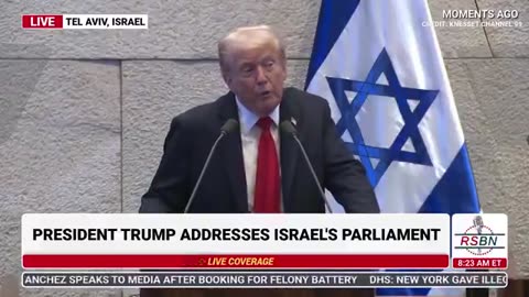 President Trump Declares Gaza War Over | Full Speech to Israel’s Parliament (Oct 13, 2025)